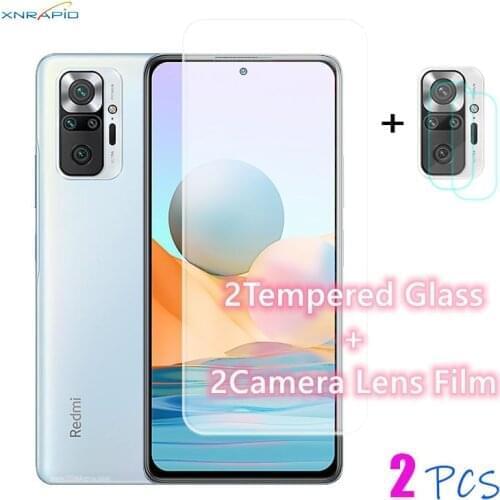 For Redmi Note10 Pro Tempered Glass On The For xiaomi redmi note 10 pro Glass Hard Screen Protector Camera film Forredmi note 10