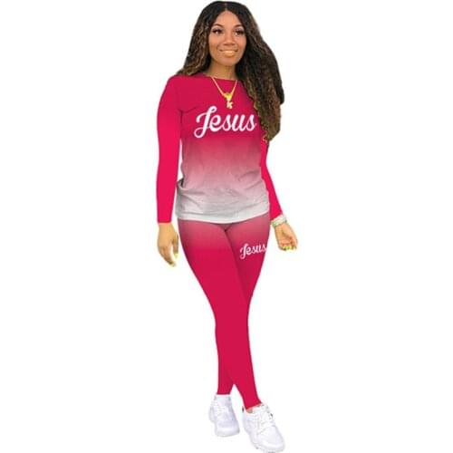 Womens Long Sleeve Tight Sets Sports Fitness Suit Fitness Clothing Yoga Set SportsWear Gym Clothing Breathable Comfortable