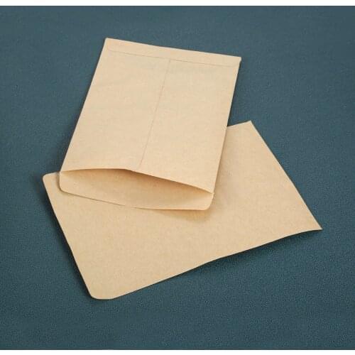 100Pcs kraft paper bags tea food small gift sandwich bread bags for party wedding supplies packaging snacks baking packaging