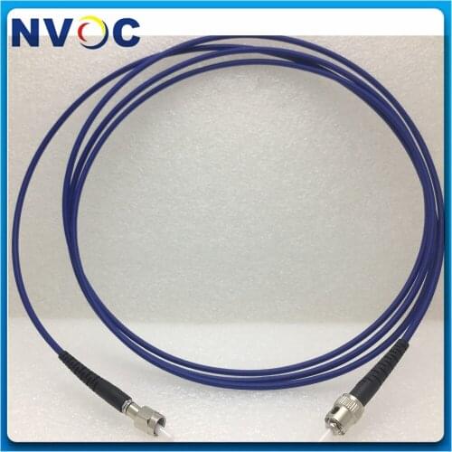 SMA-ST/FC 2M 400um Armored Fiber Optic Patchcord SMA905 MM 400um Ceramic 0.22 NA0.37 1M 2M 3M 4M 5M 10M Silica Fiber Patch Cord
