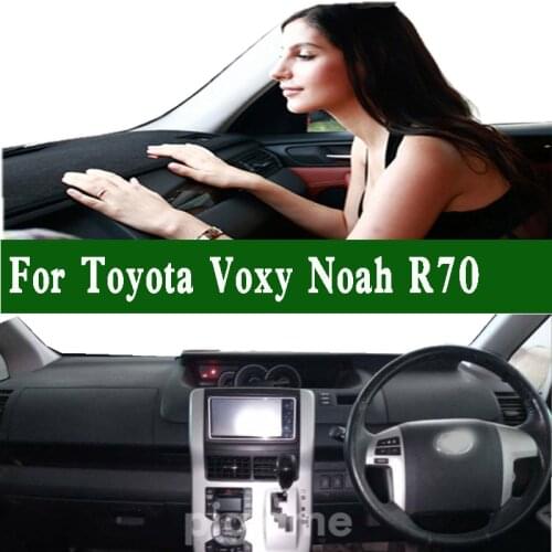 Fits Toyota VOXY Noah II R7 ZS R70 MK2 ZRR75G DBA-ZRR70W 2007-2013 Dashmat Dashboard Cover Pad Dash Mat Carpet Car Ornaments