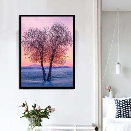 OSH DIY Full Drill Square 5D DIY Diamond Painting Scenery scenery Diamond Embroidery Cross Stitch Mosaic Painting