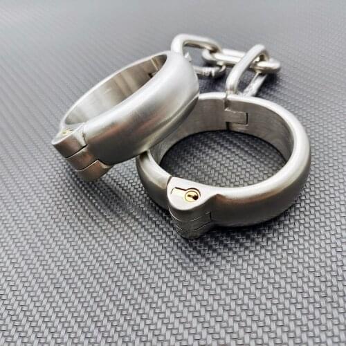 Metal SM Harness Sex Toys Handcuffs Couples Sex Toys Bracelet Stainless Steel Adult Products Bondage Toys Flirting Handcuffs