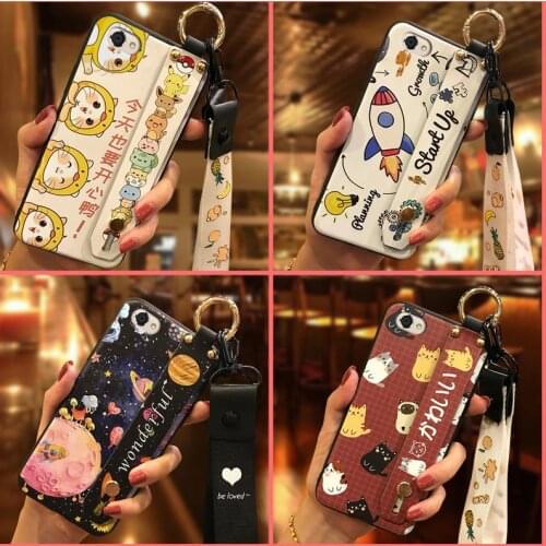 Cute Dirt-resistant Phone Case For ZTE Blade A6 Lite For Woman TPU Original Kickstand Durable