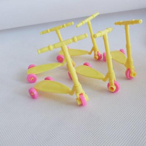 Plastic toy scooter/bike for girl toy accessories--color by randomly