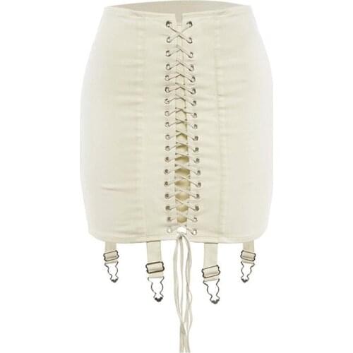 Ruibbit Gothic Black Punk Sexy Club Women Mini Skirts Goth Hip Hop Harajuku Hipster Bodycon High Waist Lady Summer Female Skirt