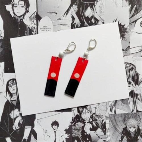 Tokyo Revengers Izana Kurokawa Earrings Acrylic Anime Cosplay Props Hanafuda Drop Earrings for Women Fashion Jewelry Accessories