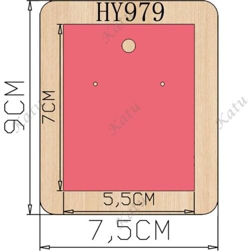 Earrings bow jewelry card cutting dies 2019 die cut & wooden dies Suitable for common die cutting machines on the marke