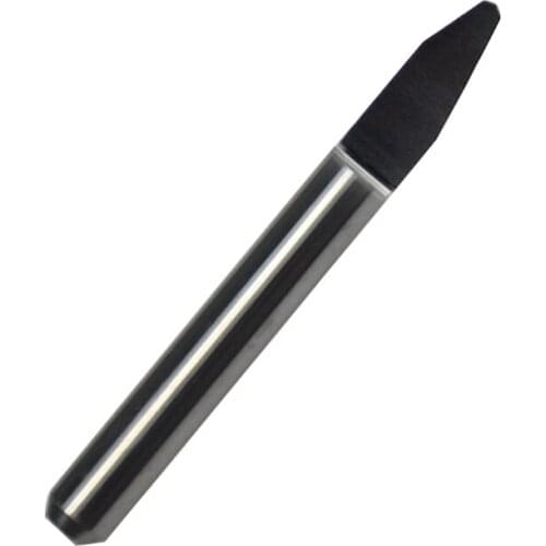 1pc 6mm SHK Rounding Bottom CNC Router Bits Carbide V Engraving Tools Radiused Bottom Carving Cutters