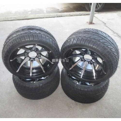1 pcs Go-kart ATV 235/30-12 Inch Flat Road Tires with Wheels