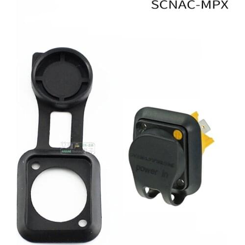 1Pcs NEUTRIK SCNAC-MPX Dustproof and waterproof cover 16A power male socket NAC3MPX special gasket rubber protective cover