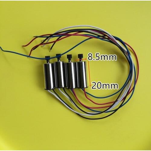 4pcs as showing XK X250 CW CCW Main Motor WLToys R/C Helicopter Quadcopter Accessories Spare Parts