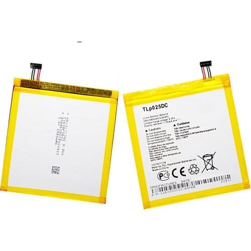 TLP025DC battery 2580mah 9.8wh 3.8v for Alcatel One Touch Pixi 4 6.0 OT-8050 8050D OT 9001D 9001A 9001X Smartphone batteries