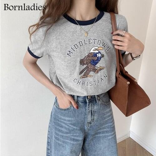 Bornladies Women's Short T-shirts