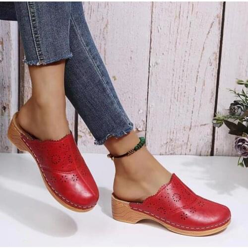 Summer Women Sandals Solid Hollow Sandals Ladies Comfortable Elegant Fashion Plus Size Soft Beach Female Flat Shoes Plus Size 42
