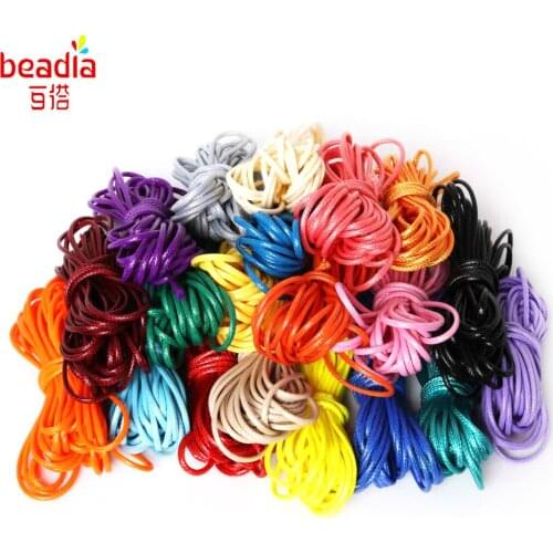 5M Long Wax line Clothing Cord 2mm Rustic Jute Twine Thin Twisted Jute Rope String Gift Cord for DIY Wedding Decoration