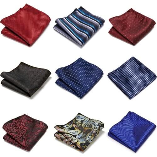 Nice Handmade Great Quality 126 Many Color Luxurious 9 pcs/lot Hanky Pocket Square Formal Clothing Pink Gift for Boyfriend