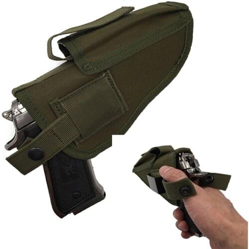 Left Right Hand Gun Holster Tactical Pistol Gun Carry Nylon Holsters Outdoor Hunting Accessories For Compact Subcompact Handguns