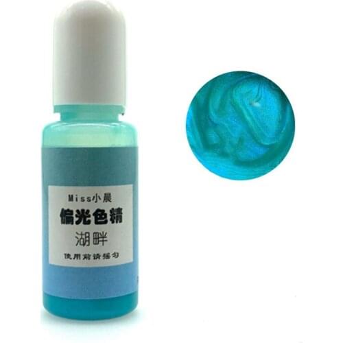 24 Colors Mermaid Crystal Epoxy UV Resin Dye Pigment Quick Dry Resin Glue UV Glue For DIY Jewelry Making Crafts Accessories