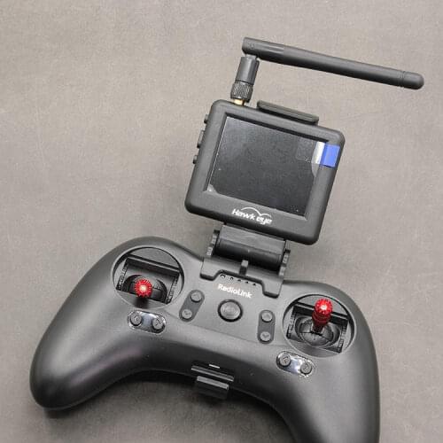 RC FPV Monitor Holder Screen Display Mounting Bracket Impact Plastic Lightweight for Radiolink T8S Controller