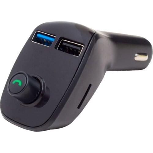 MAGICVOICE M15 LED SCREEN USB + TF SUPPORT 2.1A BLUETOOTH SUPPORTED FM TRANSMİTTER