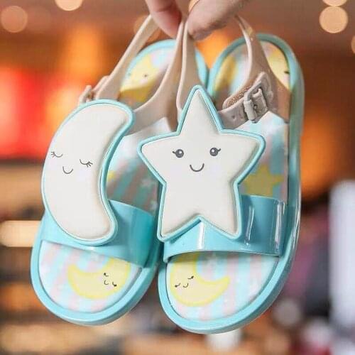 Mini Melissa Mar Sandal Sweet Dreams Girl Jelly Shoes Sandals 2020 New Baby Shoes Soft Melissa Sandals Kids Non-slip Princess