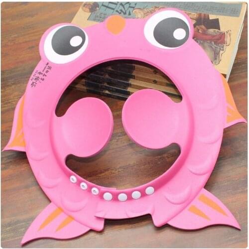Hot Cartoon Children Shampoo Cap 4MM Thickened Baby Shampoo Cap Baby Shampoo Cap EVA Baby Shower Hat