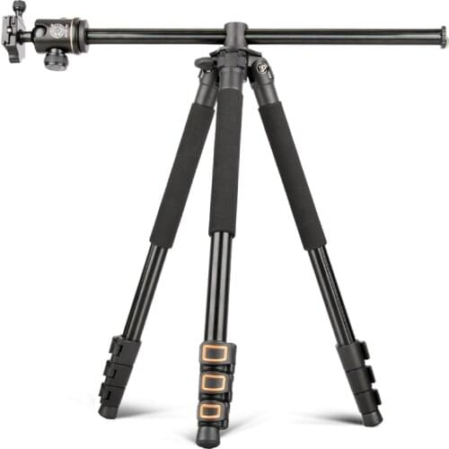 Professional Horizontal Arm Tripod 200cm Video Protable Travel 4 Section With 360 Ball Head for Canon Nikon Sony DV DSLR Camera