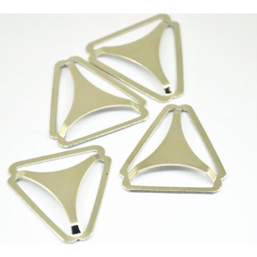 30pcs/lot 25mm 40mm Metal TriangleS Adjust Rings Adjustable buckles for bag Trousers webbing strap DIY