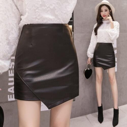 Tracyen Women's Leather Skirts