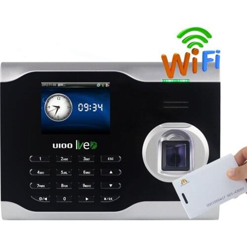 ZK U100 Core Technology Identity Check Wisdom Qateway Intelligent Terminal Fingerprint Attendance of Check on Work Attendance