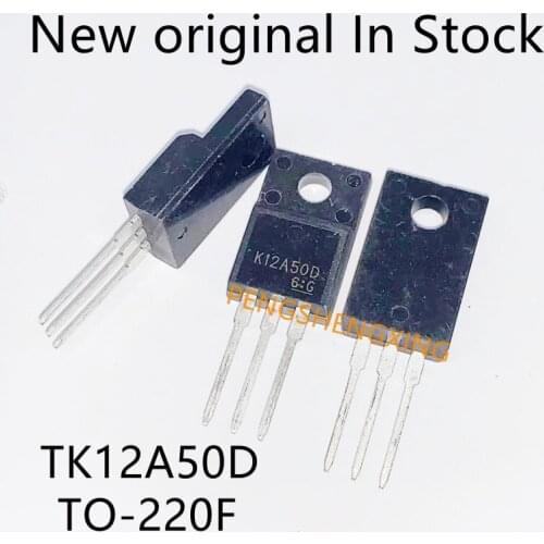 10PCS/LOT TK12A50D K12A50D TO-220F 12A 500V TK12A50 TO220F New original spot hot sale