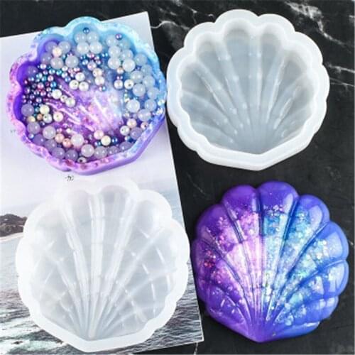 2020 Shell Storage Box Silicone Shell Mold Resin Epoxy Molds Shell Casting Craft Mold Casting Resin Molds Jewelry Making Molds