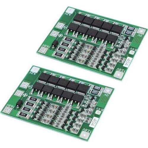 4S 40A Li-ion Lithium Battery 18650 Charger PCB BMS Protection Board with Balance for Drill Motor 14.8V 16.8V Lipo Cell Module