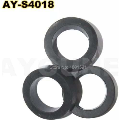 Free shipping wholesale 10pieces bosh hose typ MPI Fuel Injector Repair Kits Insulator Rubber seals AY-S4018