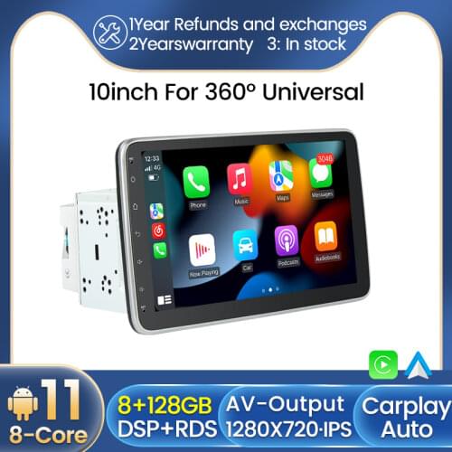 MEKEDE HD New Rotation Tesla Screen Android 9 2 din Car Radio Player Universal For Nissan Toyota Hyundai GPS Navi 2din 1din DVD