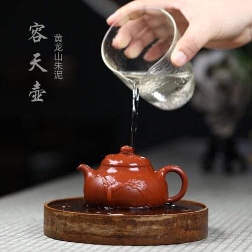 [this mountain zhu mud] all hand yixing pot recommended famous ceramic tea-pot let day