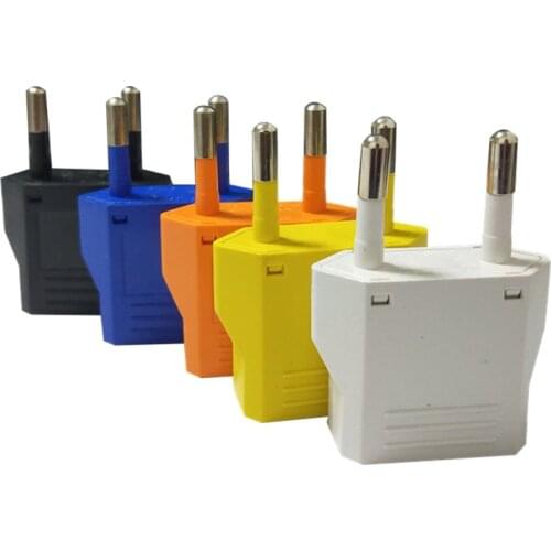 EU European Plug Adapter American Japan US To EU Germany Euro Travel Adapter Electrical Plug Outlet AC Power Sockets