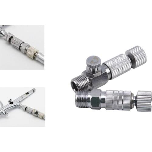 Airbrush Brand Airbrush Quick Release Disconnect Coupler with Plug 1/8 inch Male and Female Hose Connections