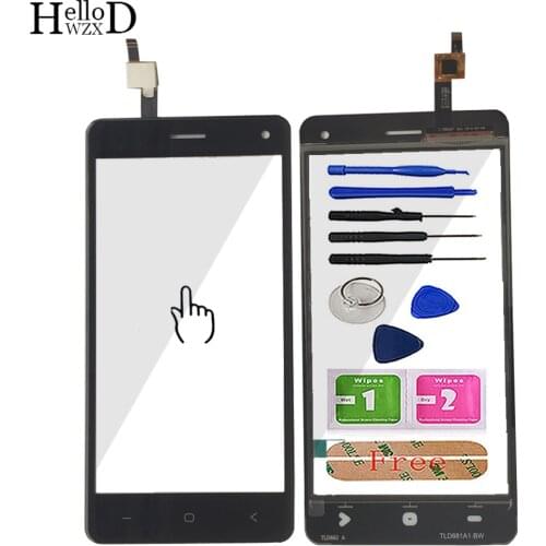 5.0'' Touch Screen For Vkworld T5 SE Touch Screen Glass Tested Front Glass Digitizer Panel Lens Sensor Tools + Adhesive