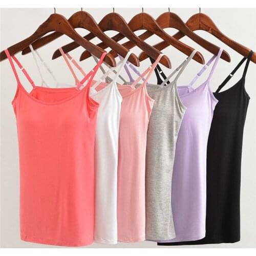 Summer Sexy Camisoles Women Top Sleeveless Camis Sexy Slim Lady Tank Tops Strap Fashion Backless Camisole With Chest Pad