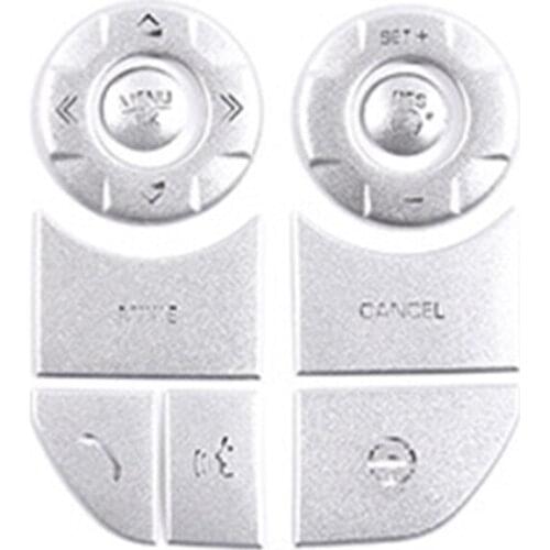 Car Steering Wheel Button Patch Trim Frame Cover for Land Rover Discovery 5 Range Rover Sport