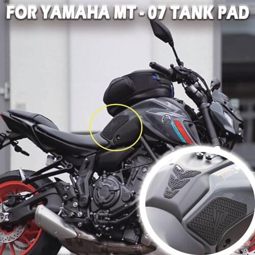 NEW Motorcycle Tank Pad For YAMAHA Sticker MT07 MT 07 2021 Moto Tank Sticker Tankpad Side Fuel Tank pad Protector Stickers Decal