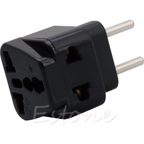 New Arrival for Universal UK/US/EU/AU to EU EUROPE Plug Travel Power Adapter Splitter converter