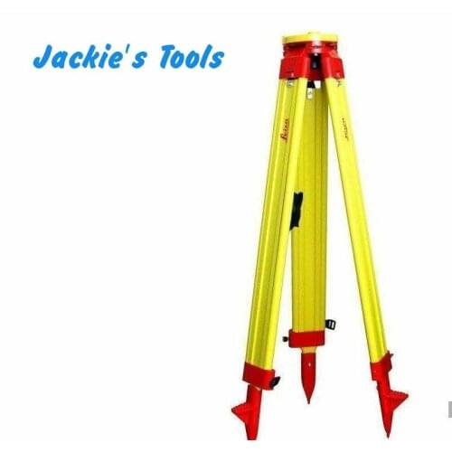 New Heavy LEICA Wooden Tripod for Survey Instrument Total Station Level