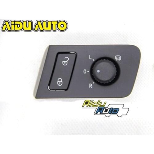 Rearview side mirror switch For VW Touran 2005 - 2010