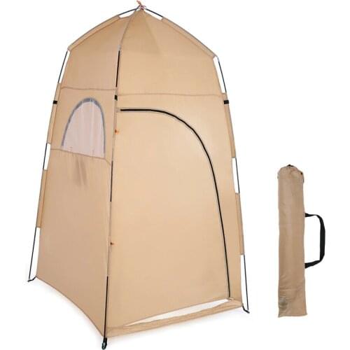 Portable Outdoor Shower Bath Changing Fitting Room camping Tent Shelter Beach Privacy Toilet tent for outdoor 2019