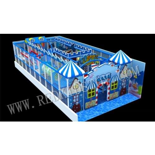 Chinese Direct Factory Ocean Themed Indoor Maze Playground for Children HZ-9911b