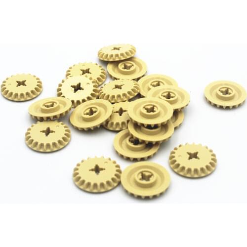 Self-Locking Bricks free creation of toy Technic BEVEL GEAR Z20 20Pcs compatible with Lego