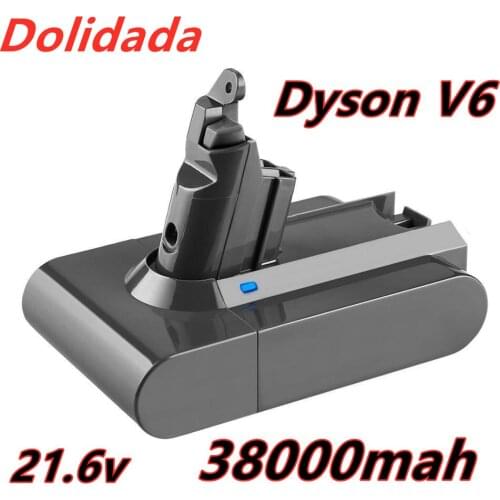21.6V 38000mAh Li-ion Battery Replacement for Dyson Battery 38.Ah V6 DC61 DC62 DC72 DC58 DC59 DC72 DC74 Vacuum Cleaner